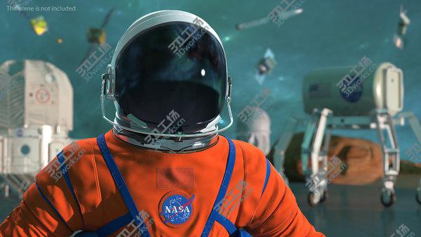 images/goods_img/20210312/3D Astronaut in Advanced Crew Escape Suit model/5.jpg